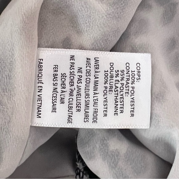 ASTR The Label Leopard Print Bodysuit Top Size Medium - Picture 10 of 11